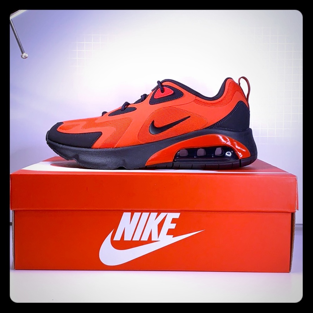 NEW Men’s NIKE Air Max 200 Habanero